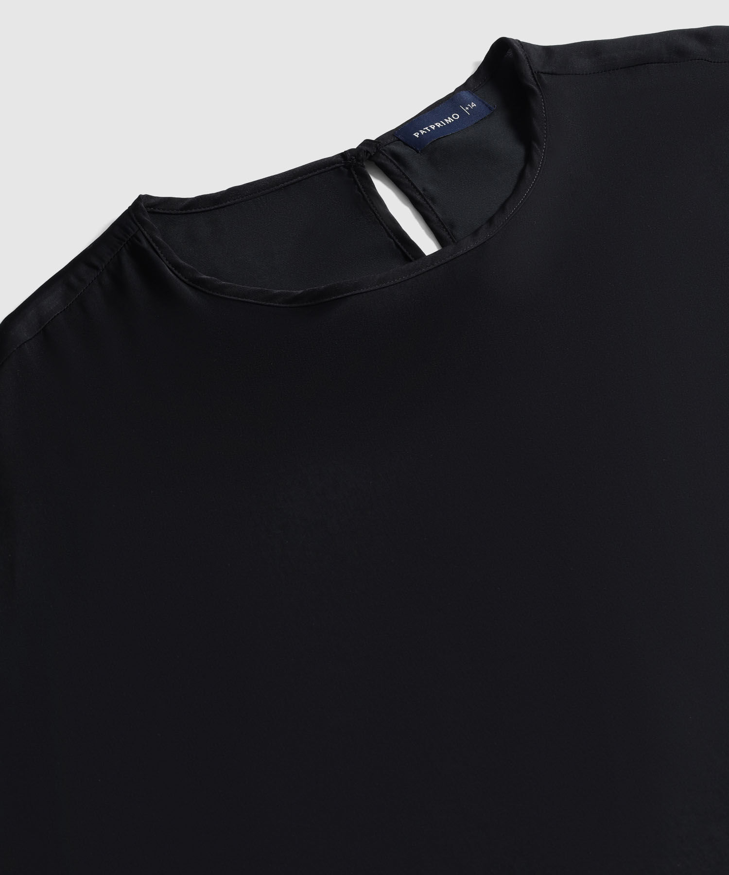 Blusa sin Manga con Abertura de Gota Para Mujer Curvy