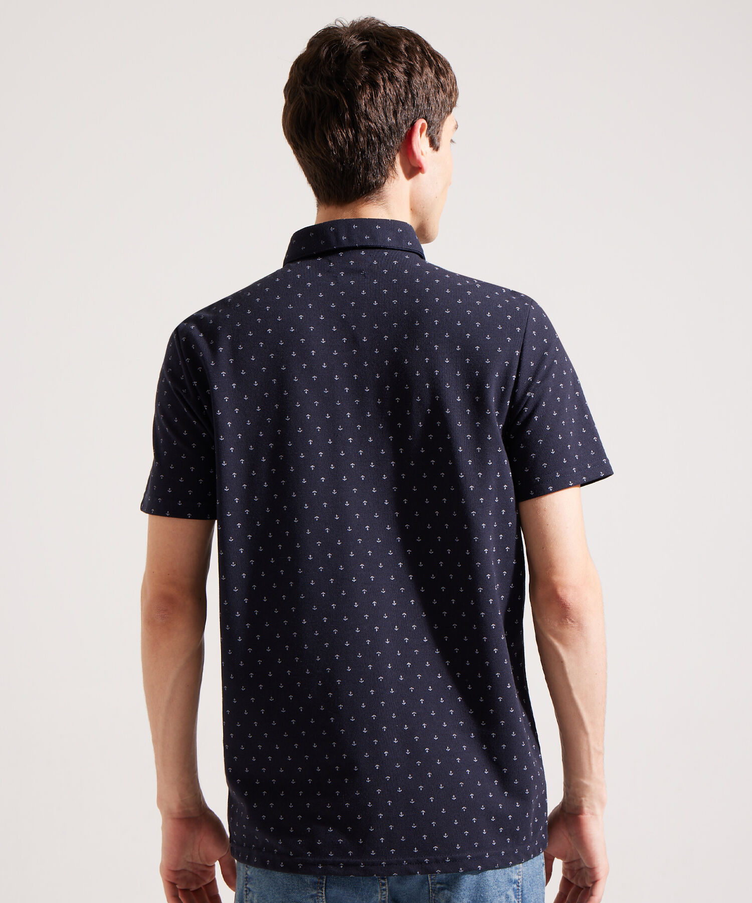 Polo con Estampado de Figuras