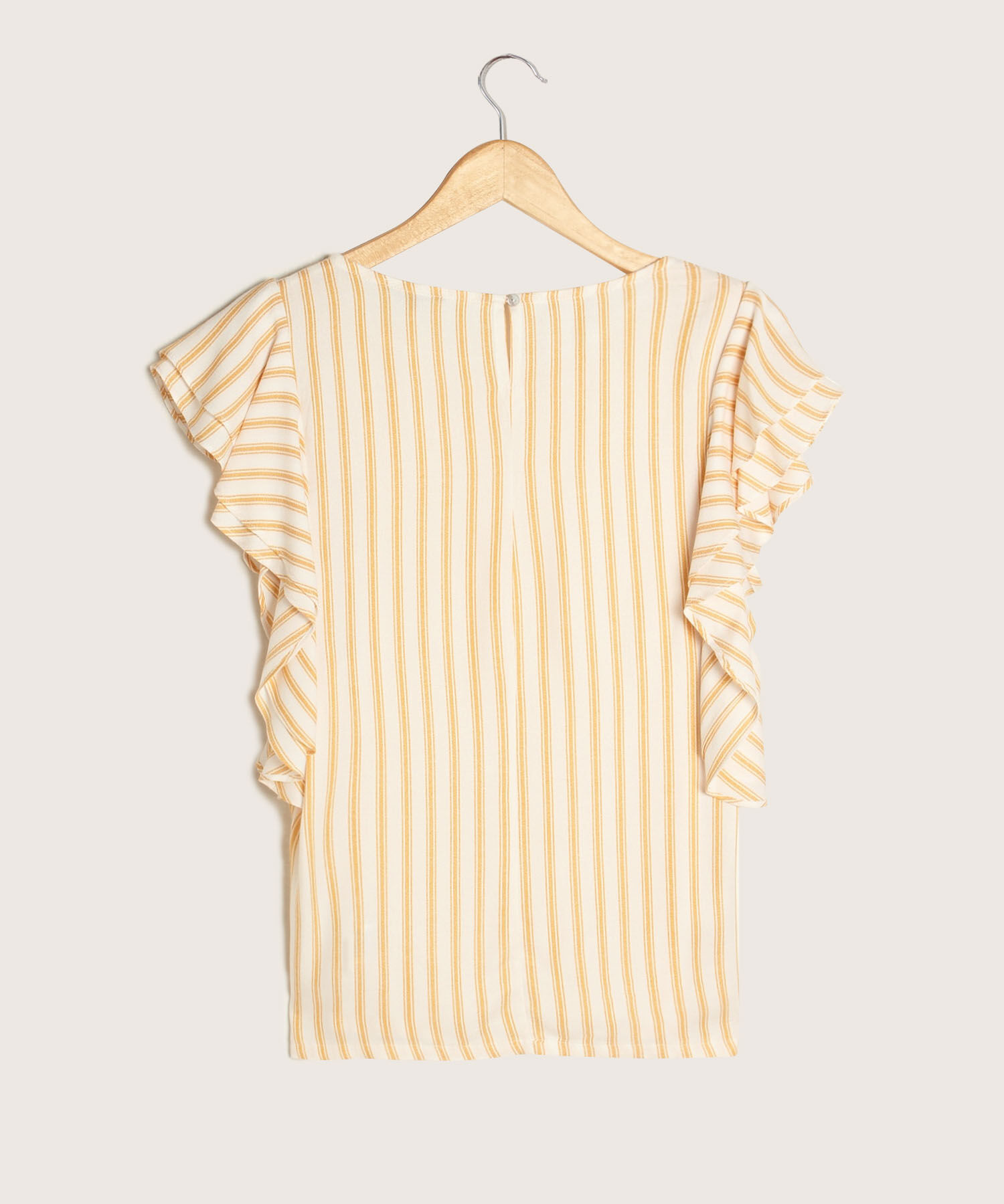Blusa Preteñida Cuello Redondo
