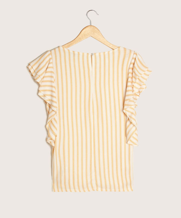 Blusa Preteñida Cuello Redondo