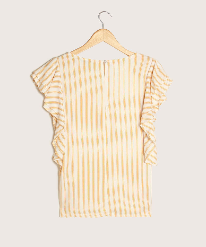 Blusa Preteñida Cuello Redondo