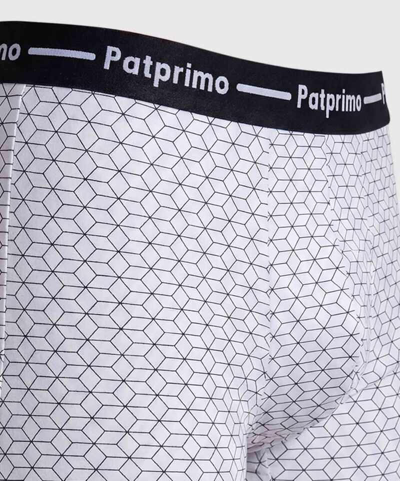 B&oacute;xer Medio Con Microestampado Para Hombre