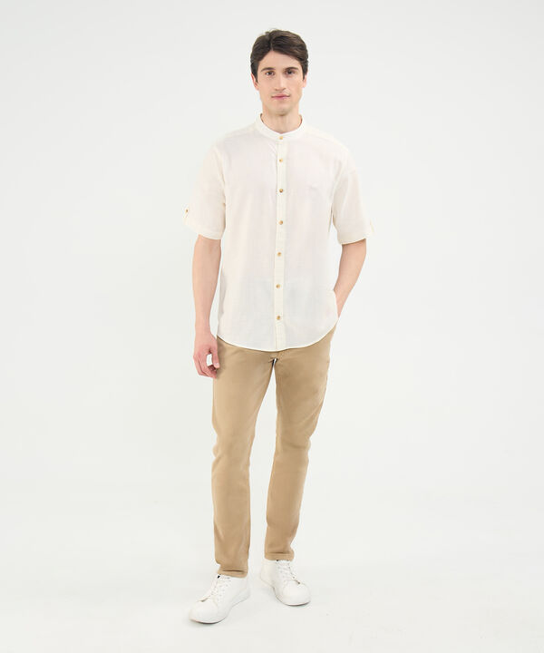 Camisa Cuello Mao image number null