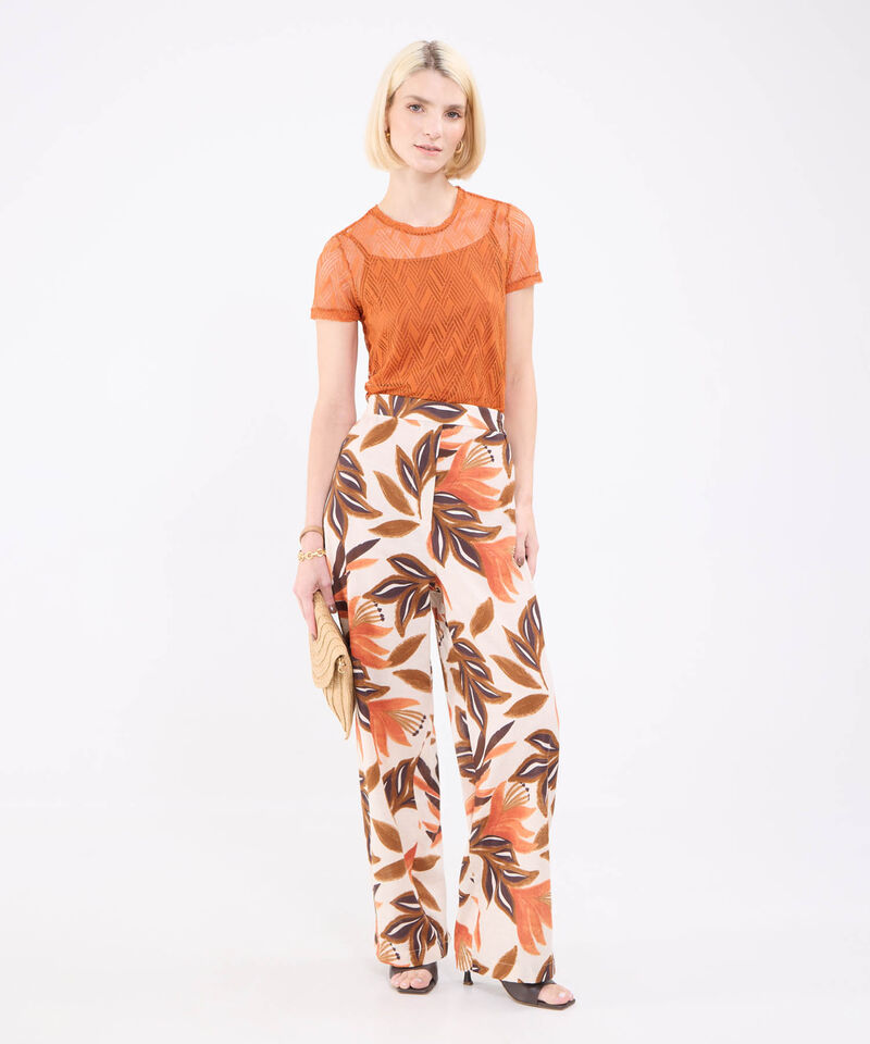 Camiseta Texturisada Para Mujer