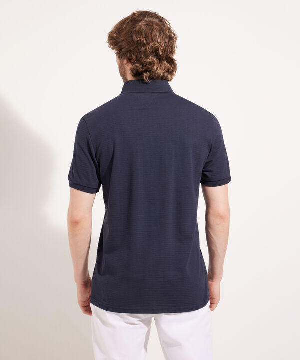 Polo Unicolor Button Down Manga Corta