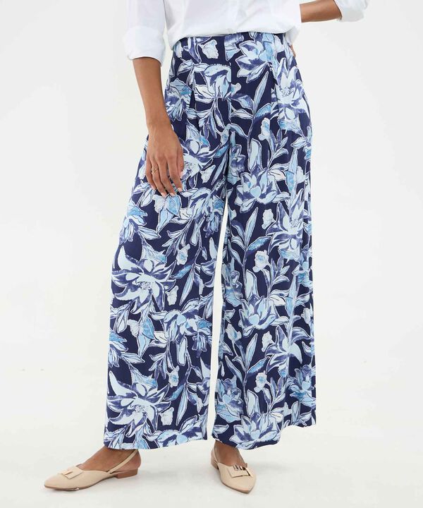 Pantalon Amplio Para Mujer image number null