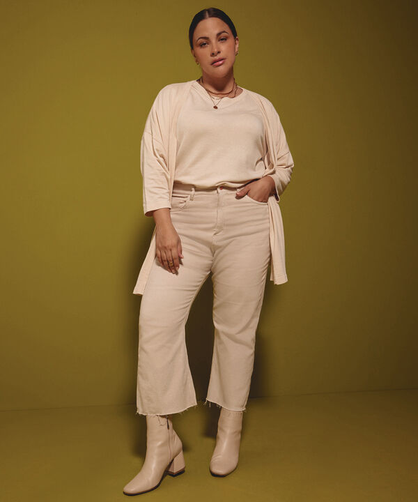 Jeans Cropped Flare image number null