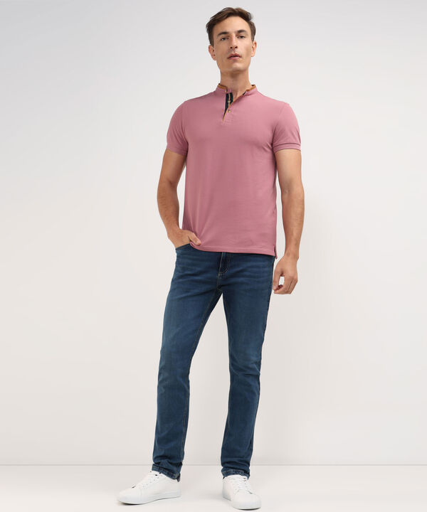 Polo Unicolor Cuello Neru
