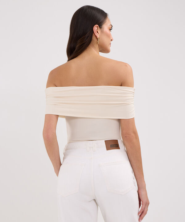 Body Drapeado Unicolor
