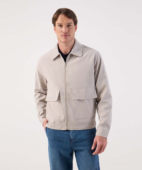 Chaqueta Ligera de Hombre Estilo Harrington image number null