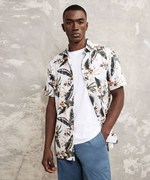 Camisa Manga Corta Estampada