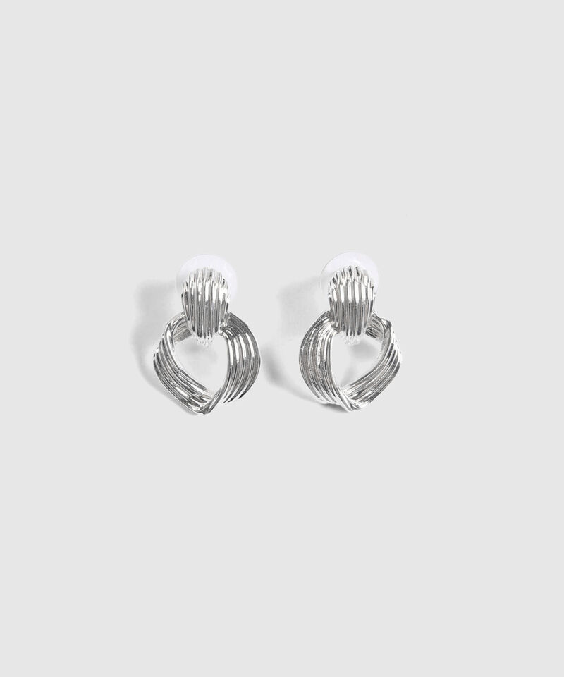 Aretes Plateados