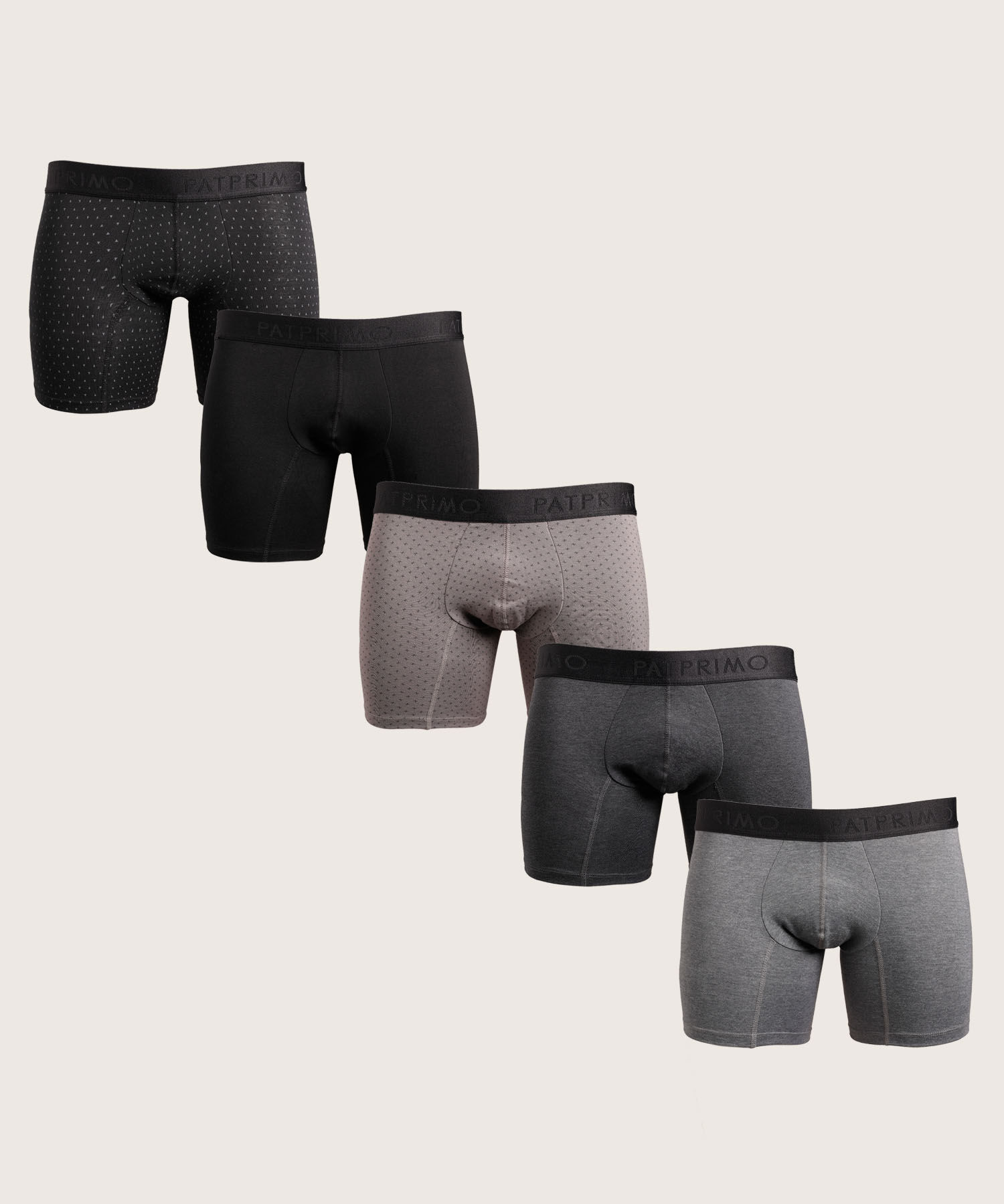 Boxer Pack X5, Boxer Medio Algodón