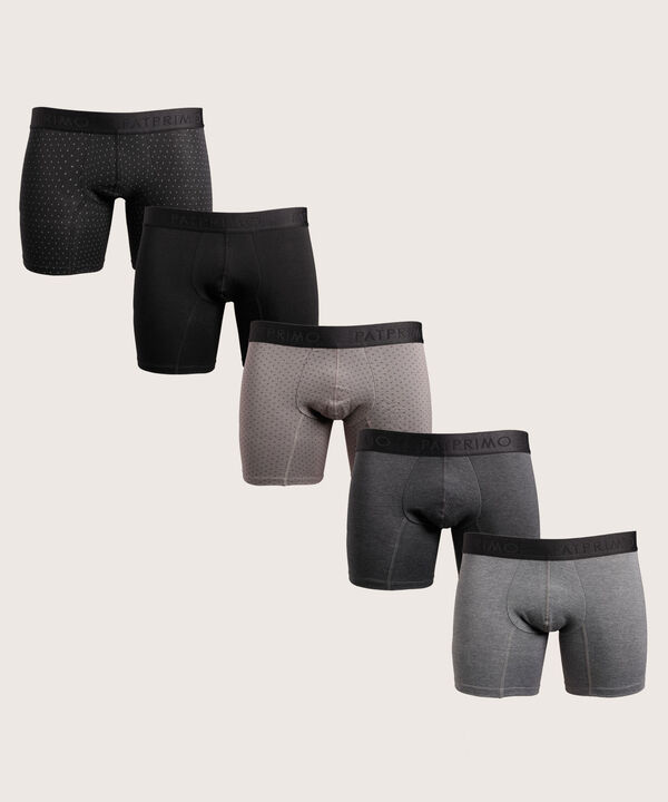 Boxer Pack X5, Boxer Medio Algodón