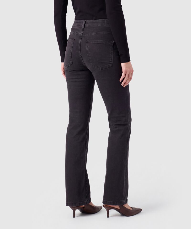 Jeans De Corte Flare Para Mujer