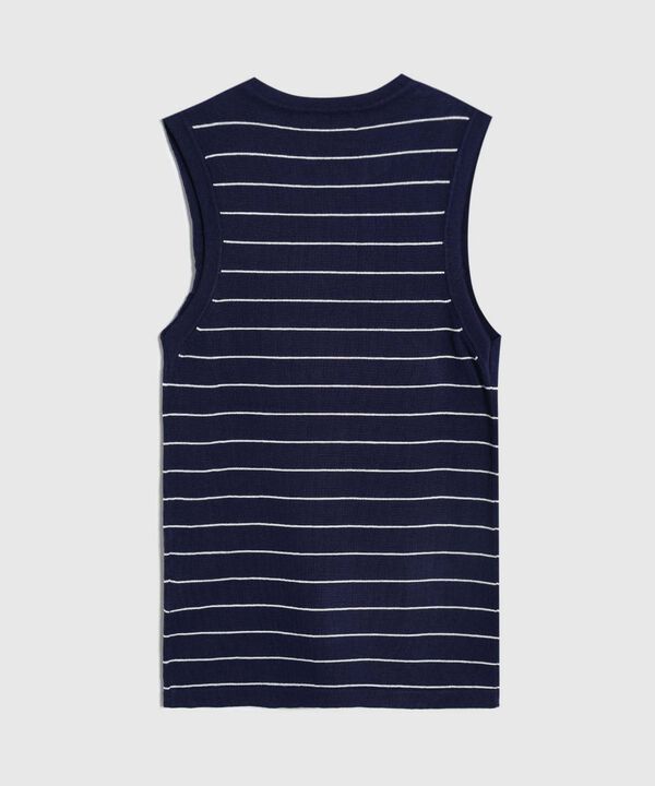 Camiseta de Punto Sin Mangas para Mujer image number null