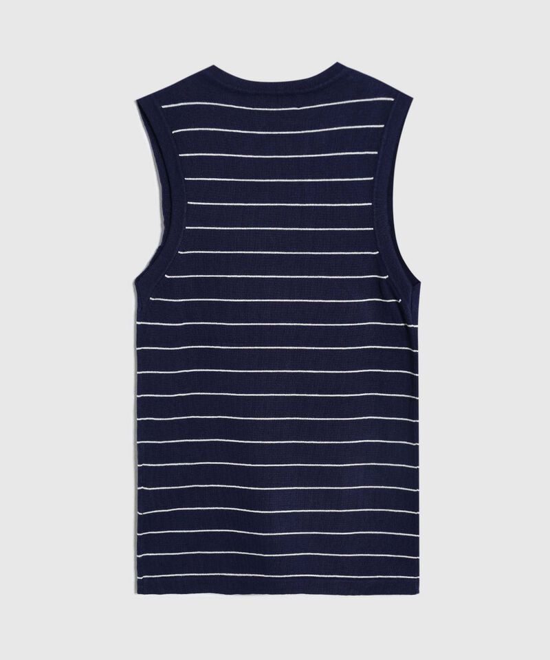 Camiseta de Punto Sin Mangas para Mujer