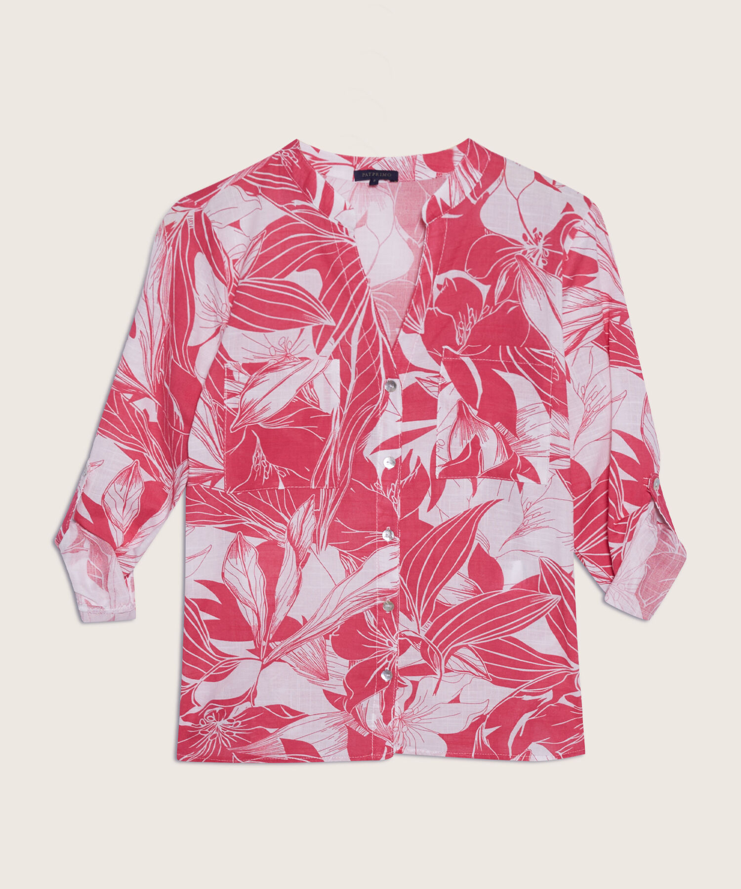 Blusa Manga Larga  Estampada