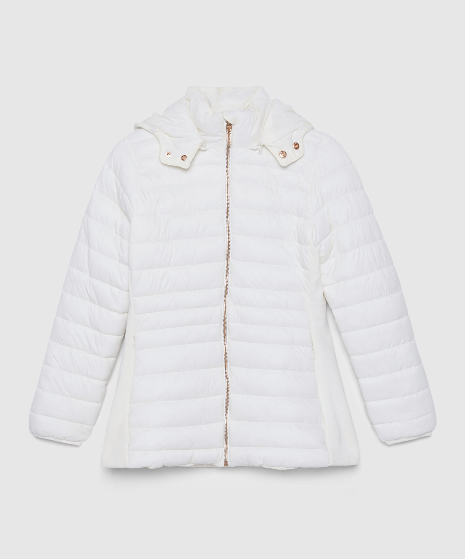 Chaqueta Acolchada con Capota