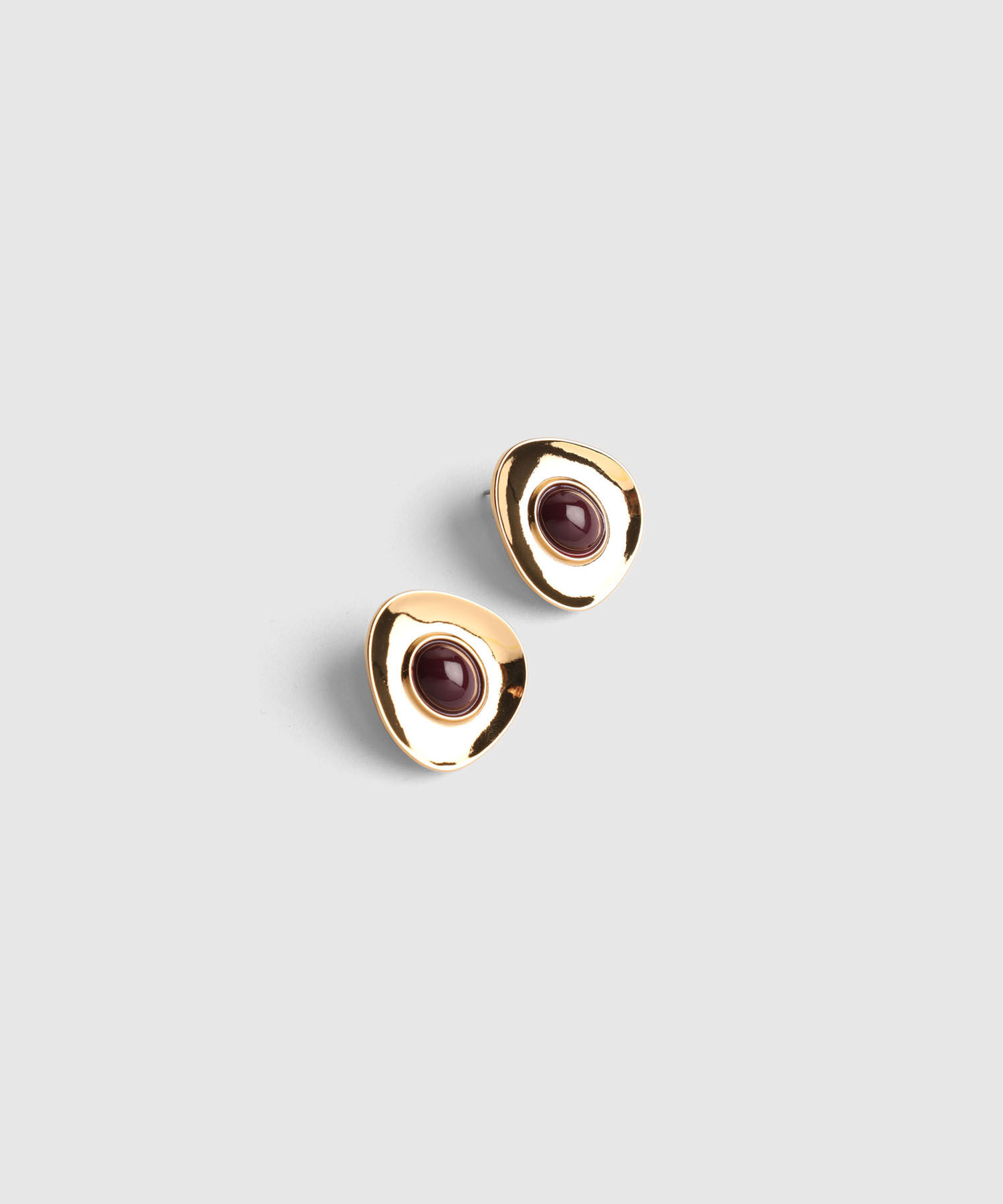 Aretes Dorados Con Detalle