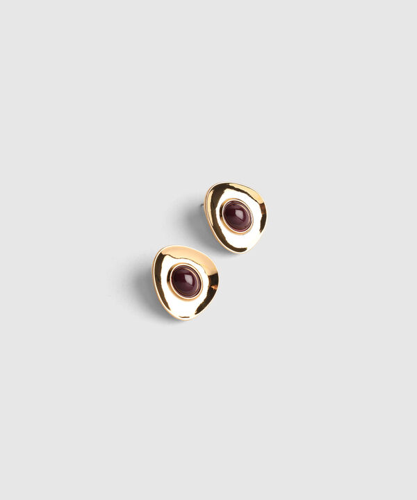 Aretes Dorados Con Detalle image number null