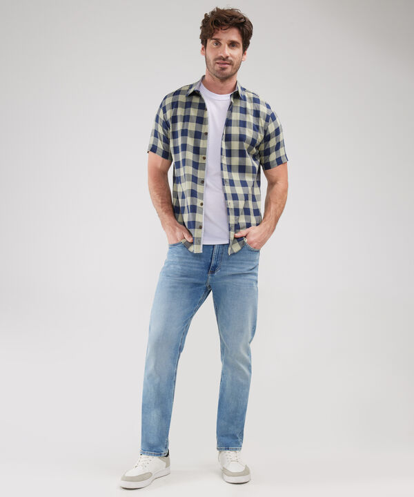 Camisa Manga Corta Preteñido image number null