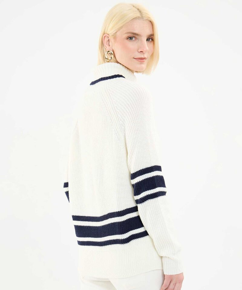 Saco Tejido Cuello Alto
