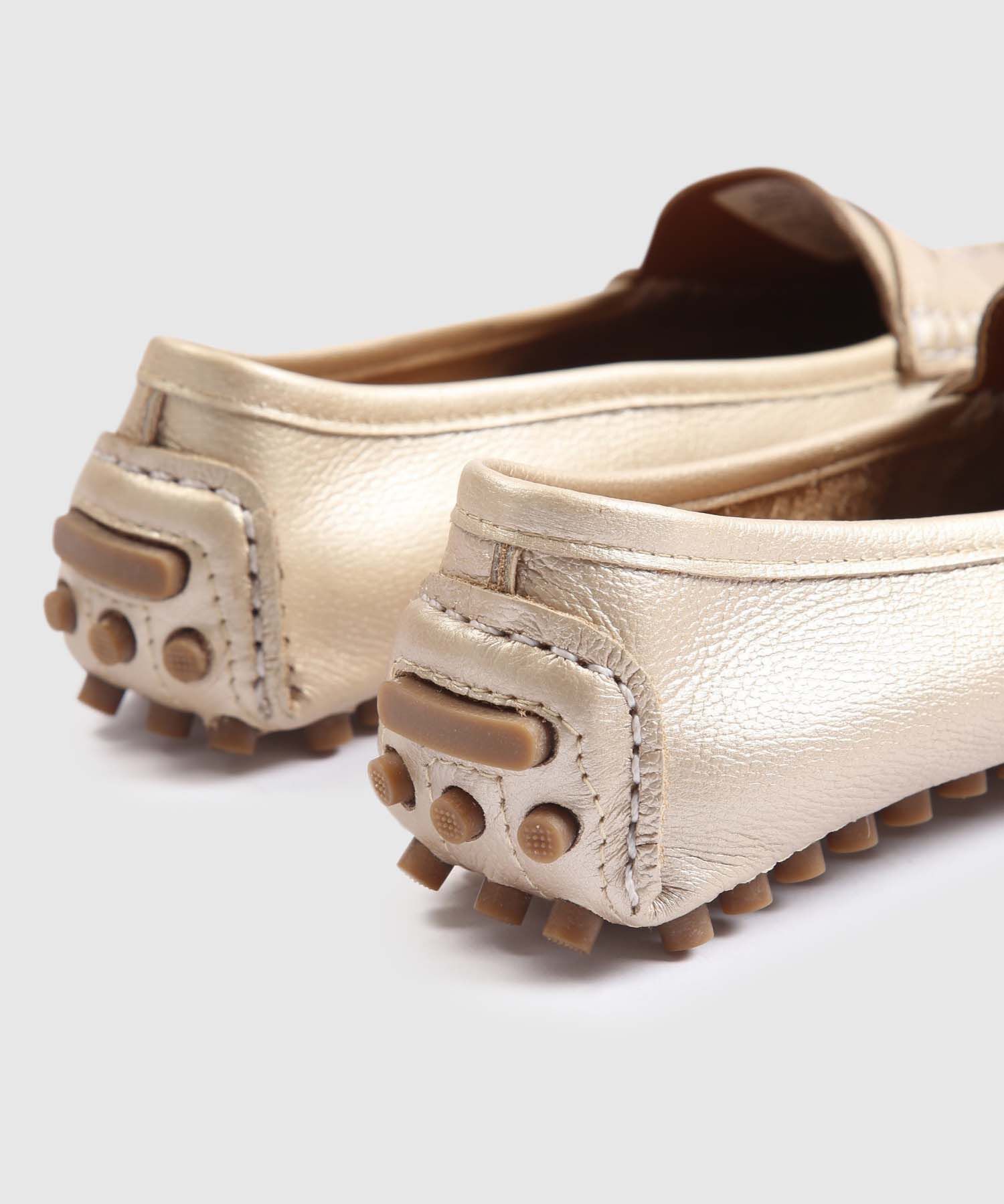 Mocasines en Cuero