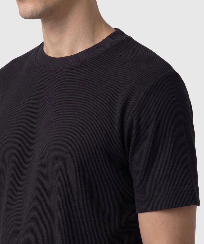 Camiseta Texturizada Manga Corta Para Hombre