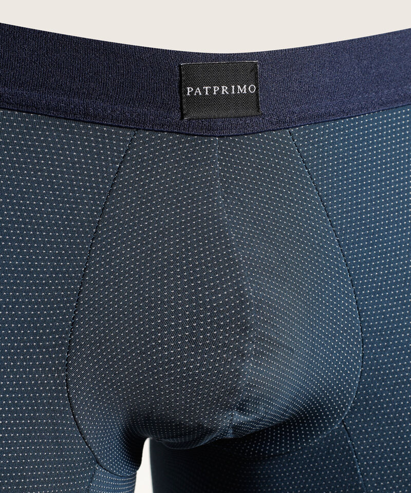 Boxer Pack X5 Medio Microfibra Unicolor Con Textura