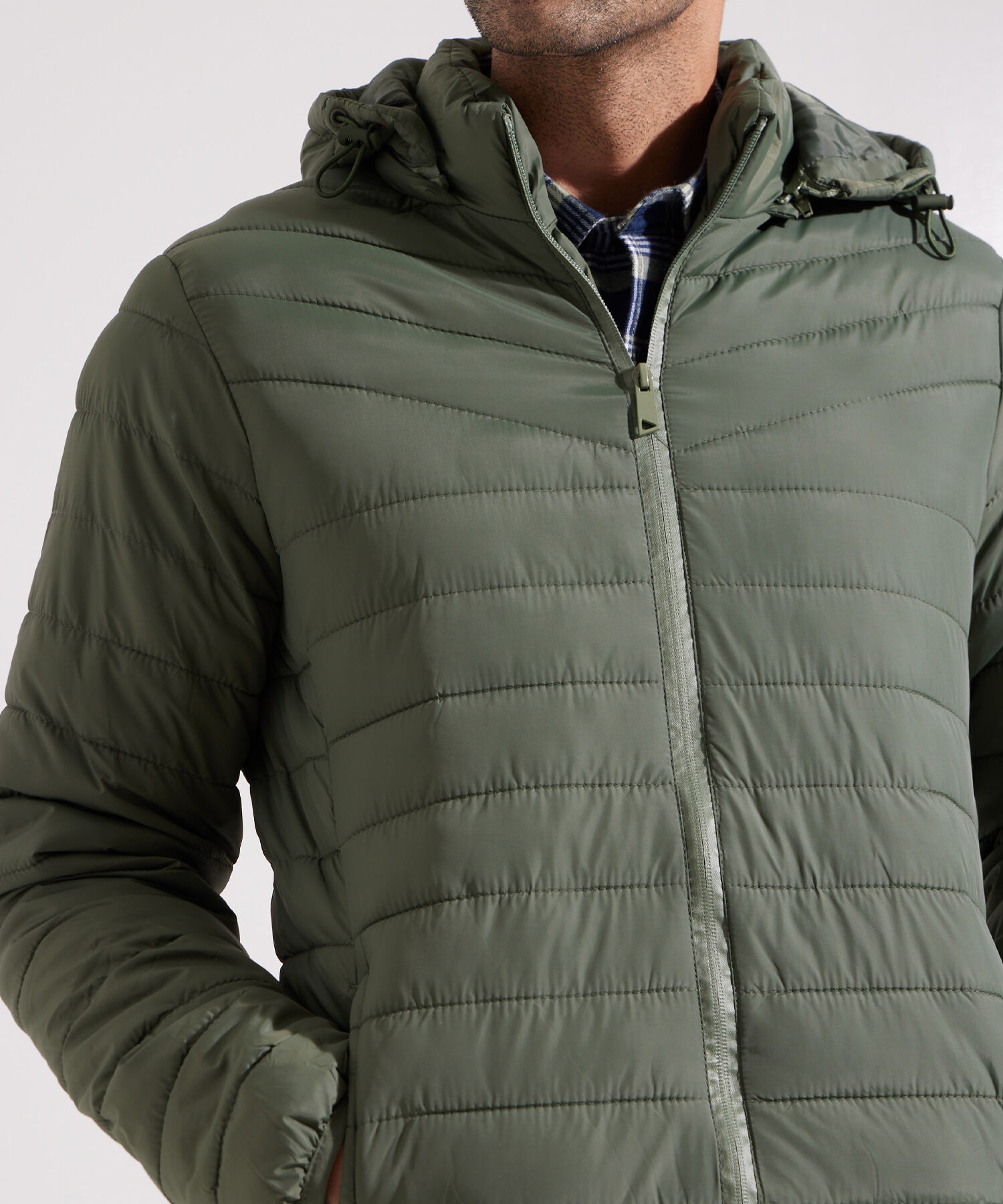 Chaqueta Con Capota Removible