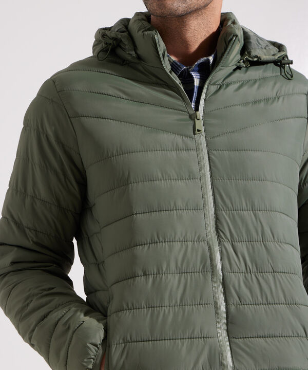 Chaqueta Con Capota Removible