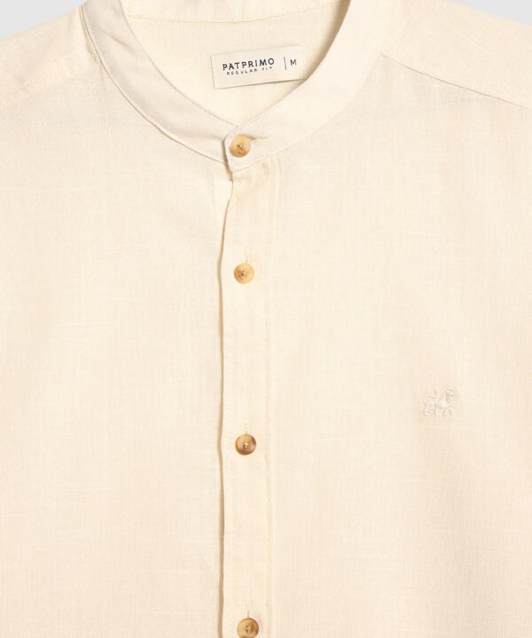 Camisa Cuello Mao image number null