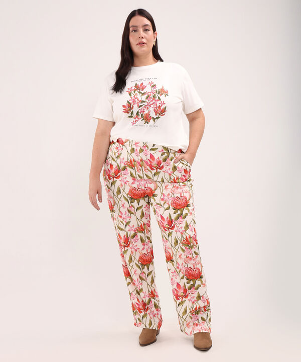 Camiseta Unicolor Con Screen image number null