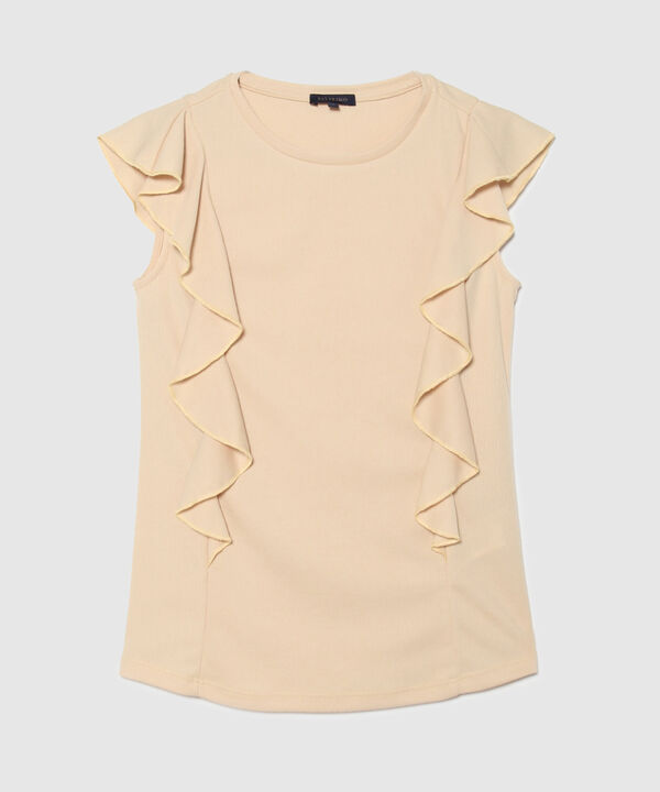 Camiseta Manga Sisa con Arandelas