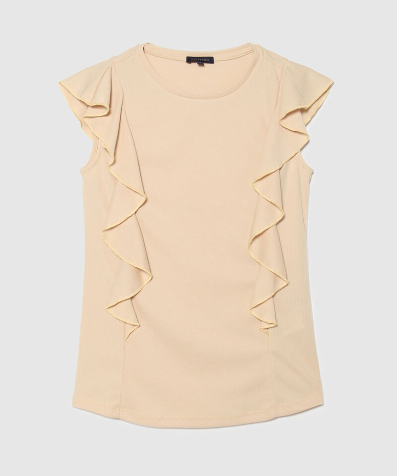 Camiseta Manga Sisa con Arandelas