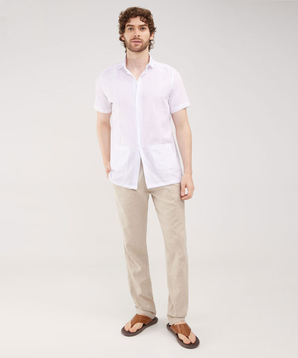Camisa Guayabera Manga Corta image number null