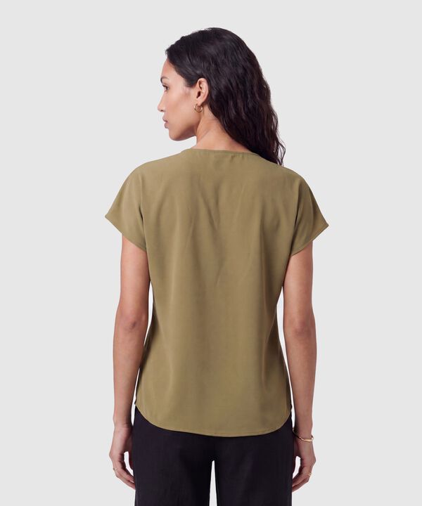 Blusa Con Detalles Bordados Para Mujer