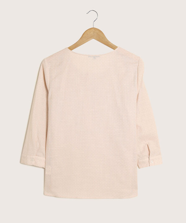 Blusa Estampada, Manga 3/4