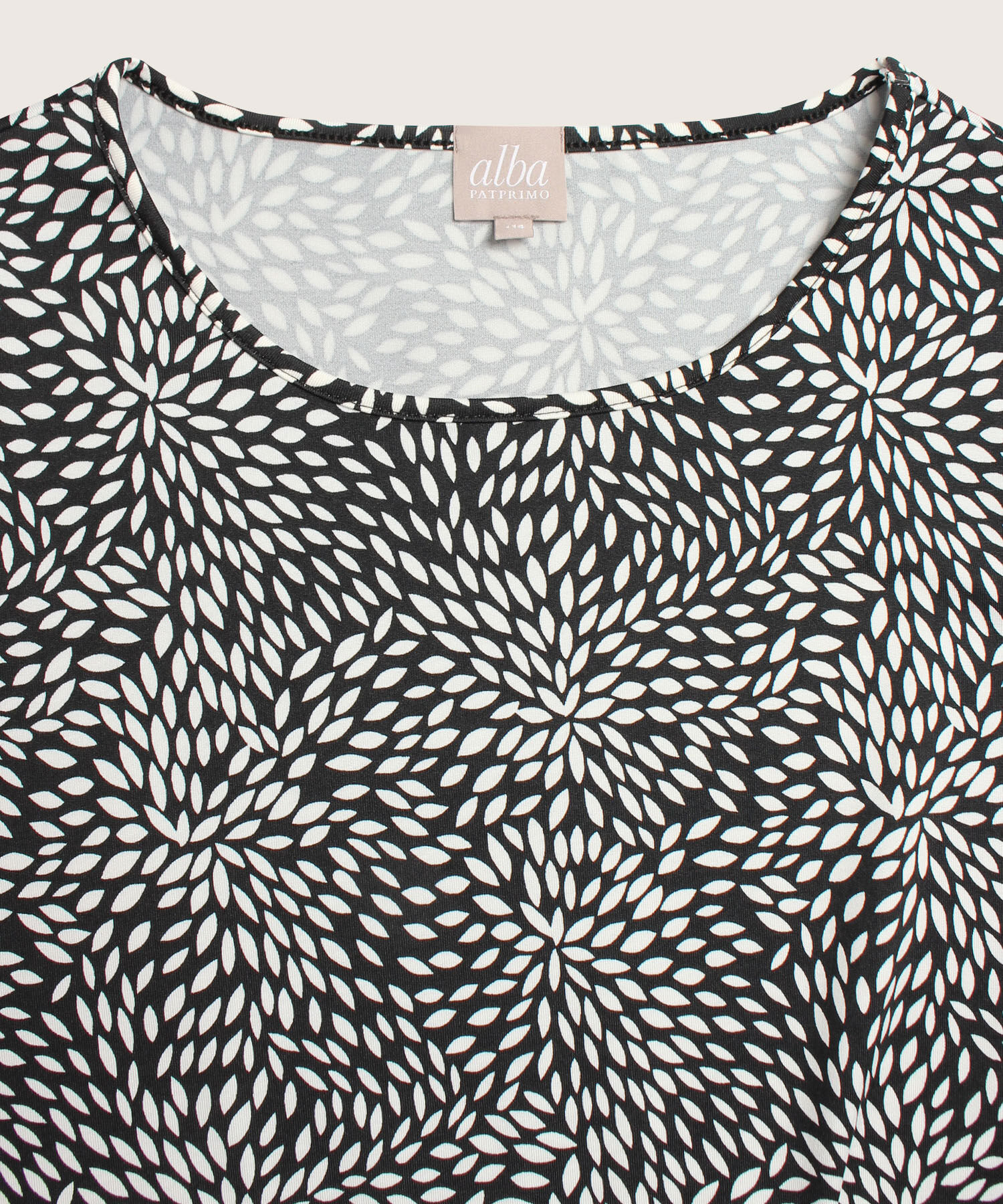 Camiseta mujer manga 3/4 estampada