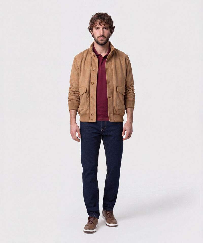 Polo Con Bordado Para Hombre