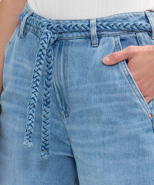 Jeans Wide Leg Tono Claro image number null
