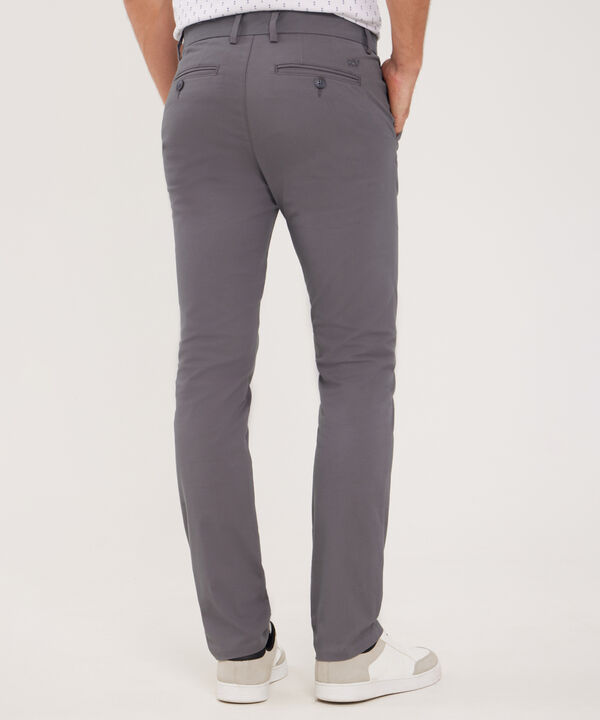 Pantalon Chino Basico Contraste - Nuevo Fit- Slim