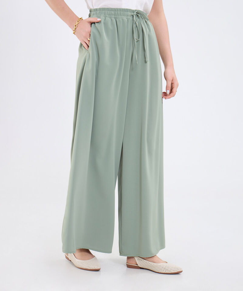 Pantalón Fluido Unicolor