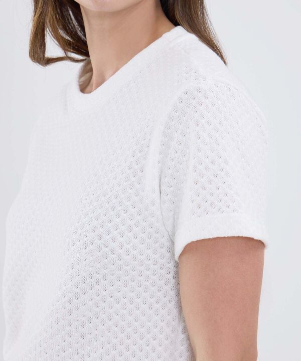 Camiseta Unicolor Cuello Redondo image number null