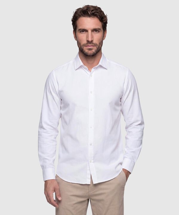 Camisa Manga Larga Unicolor  image number null