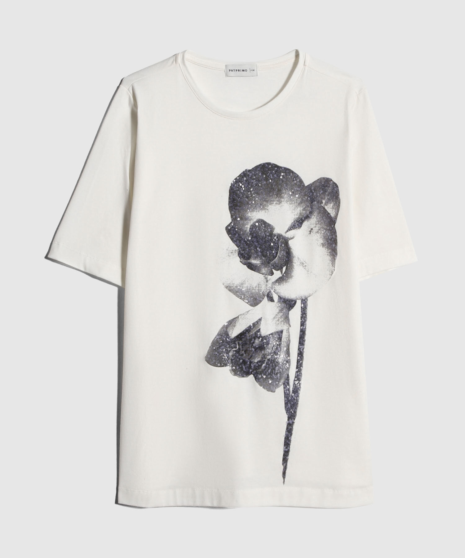Camiseta Estampada con Brillos