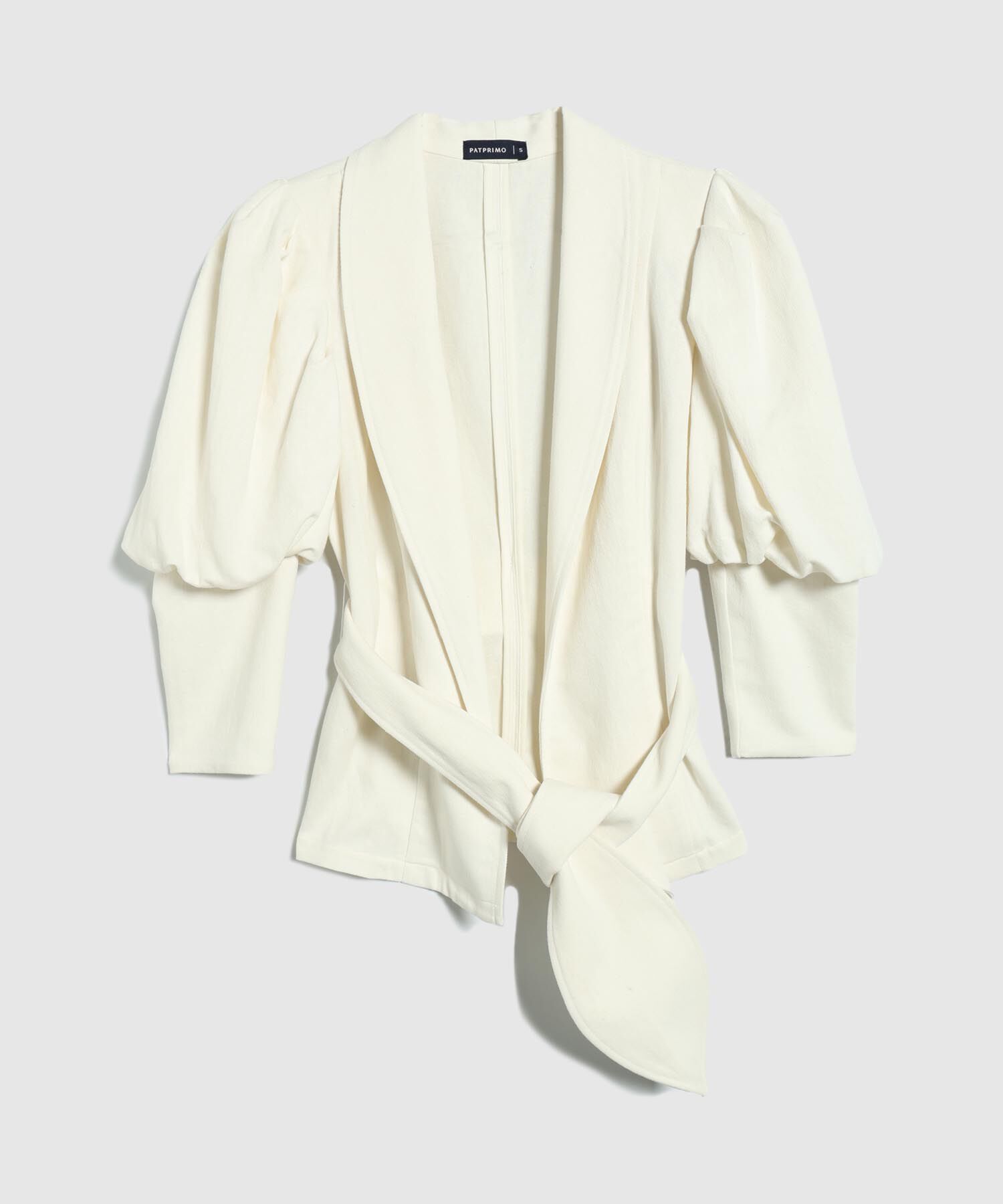 Blazer Unicolor Con Manga Bombacha