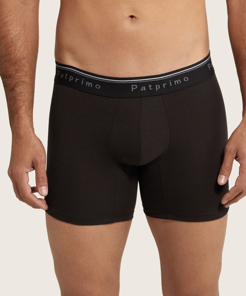 Boxer Pack X3 Pantaloncillo Medio Unicolor Algodón