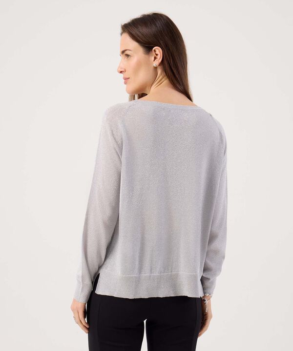 Saco Unicolor Con Lurex